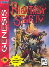 Phantasy Star JP Sega Mega Drive JP box art